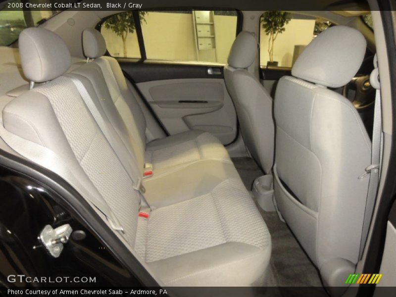 Black / Gray 2008 Chevrolet Cobalt LT Sedan