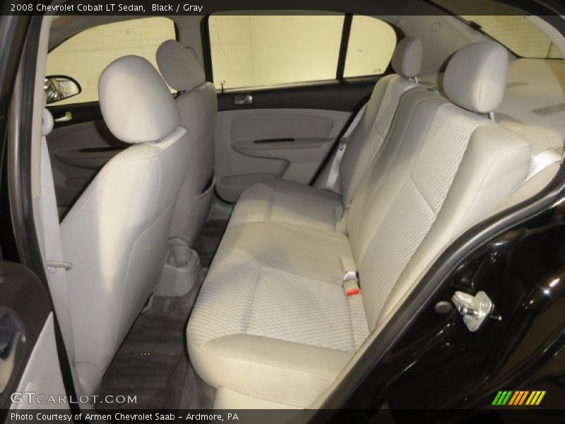 Black / Gray 2008 Chevrolet Cobalt LT Sedan