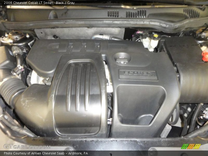 Black / Gray 2008 Chevrolet Cobalt LT Sedan