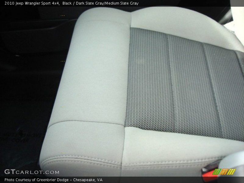 Black / Dark Slate Gray/Medium Slate Gray 2010 Jeep Wrangler Sport 4x4