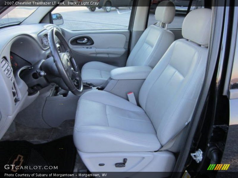 Black / Light Gray 2007 Chevrolet TrailBlazer LT 4x4