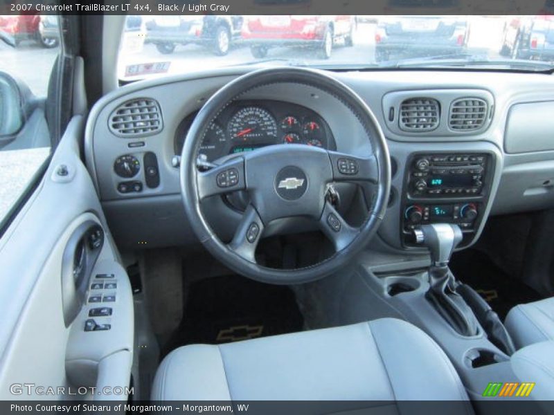 Black / Light Gray 2007 Chevrolet TrailBlazer LT 4x4