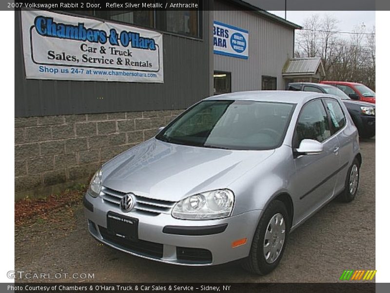Reflex Silver Metallic / Anthracite 2007 Volkswagen Rabbit 2 Door