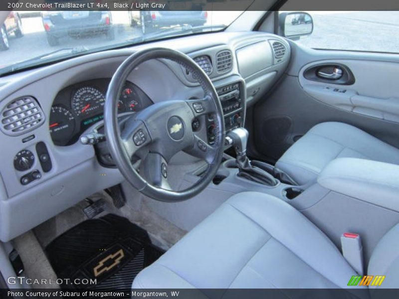 Black / Light Gray 2007 Chevrolet TrailBlazer LT 4x4