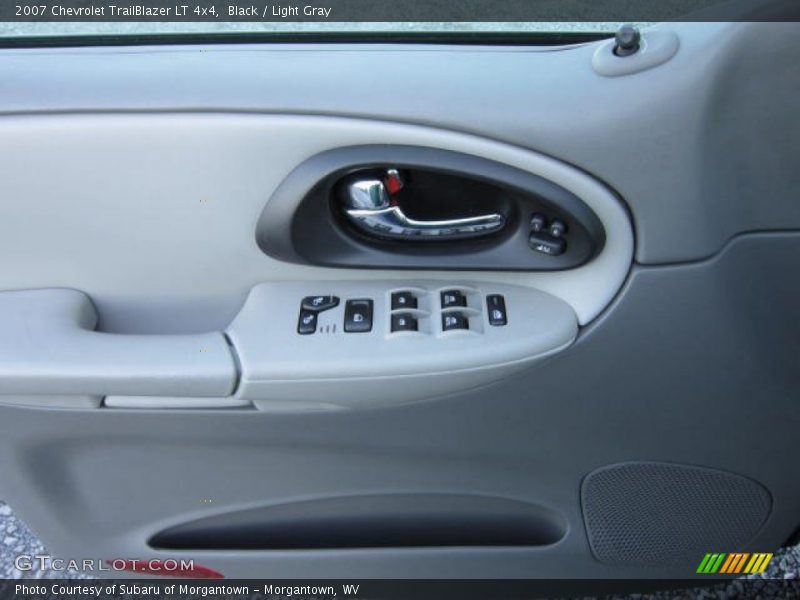 Black / Light Gray 2007 Chevrolet TrailBlazer LT 4x4