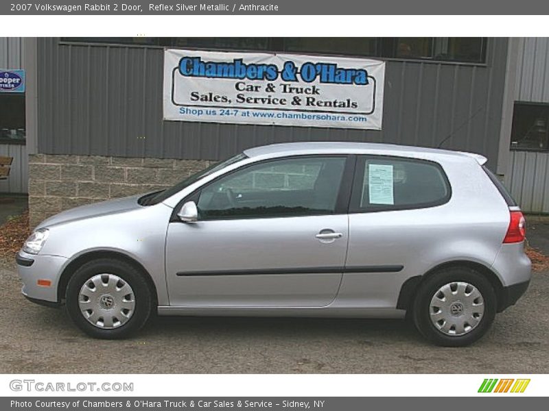 Reflex Silver Metallic / Anthracite 2007 Volkswagen Rabbit 2 Door