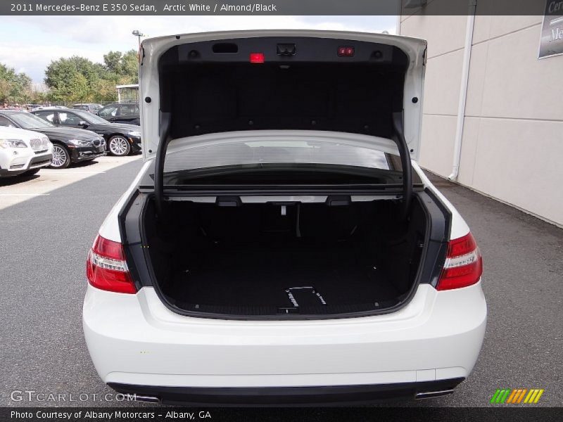 Arctic White / Almond/Black 2011 Mercedes-Benz E 350 Sedan