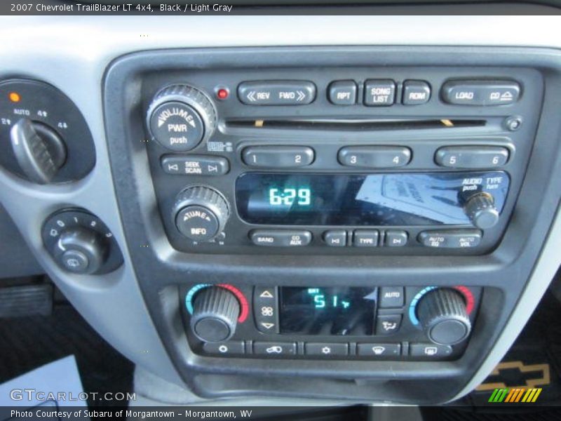 Black / Light Gray 2007 Chevrolet TrailBlazer LT 4x4
