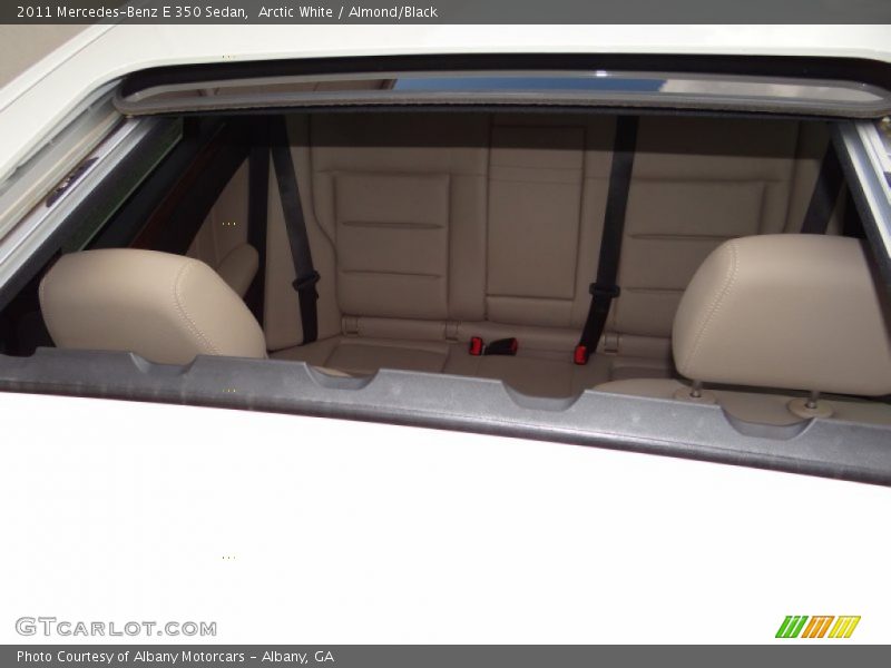 Arctic White / Almond/Black 2011 Mercedes-Benz E 350 Sedan