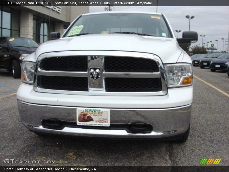Stone White / Dark Slate/Medium Graystone 2010 Dodge Ram 1500 SLT Crew Cab 4x4