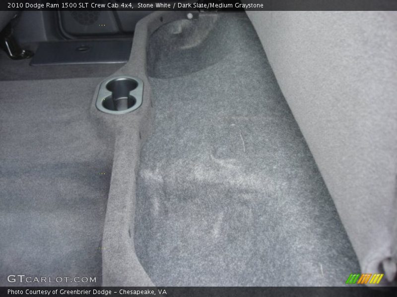 Stone White / Dark Slate/Medium Graystone 2010 Dodge Ram 1500 SLT Crew Cab 4x4