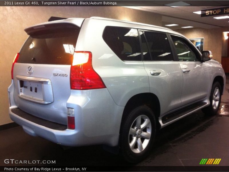 Tungsten Silver Pearl / Black/Auburn Bubinga 2011 Lexus GX 460