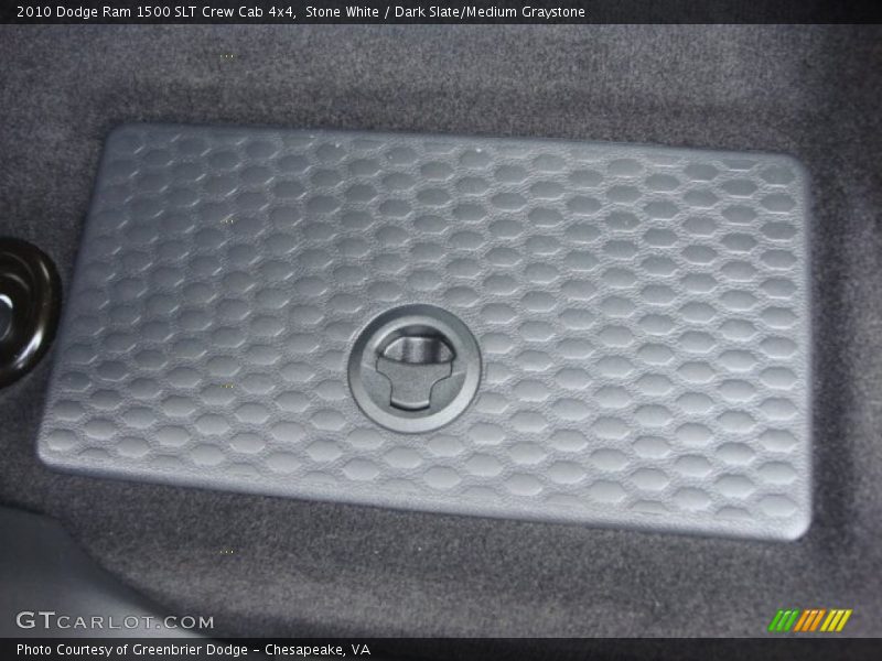 Stone White / Dark Slate/Medium Graystone 2010 Dodge Ram 1500 SLT Crew Cab 4x4