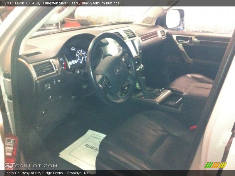 Tungsten Silver Pearl / Black/Auburn Bubinga 2011 Lexus GX 460