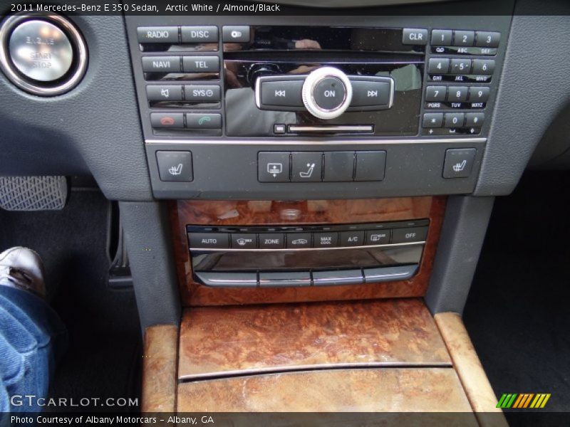 Arctic White / Almond/Black 2011 Mercedes-Benz E 350 Sedan