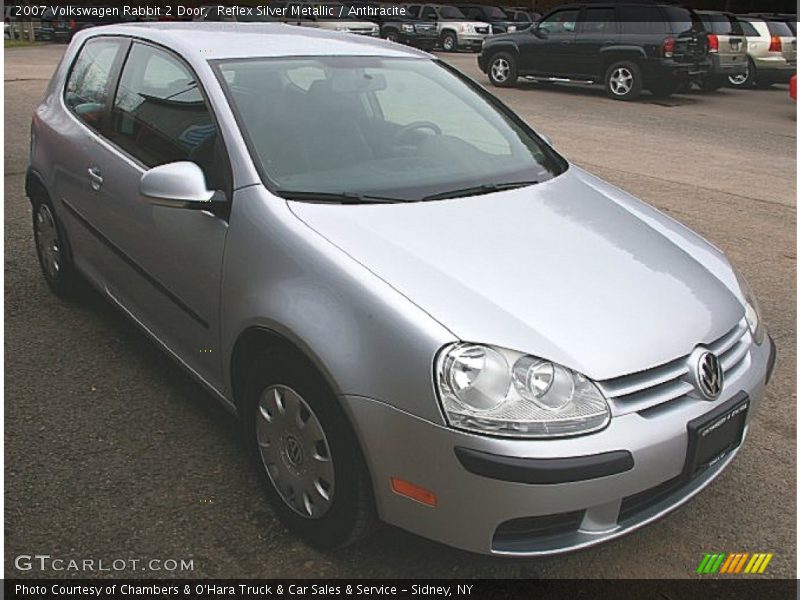 Reflex Silver Metallic / Anthracite 2007 Volkswagen Rabbit 2 Door