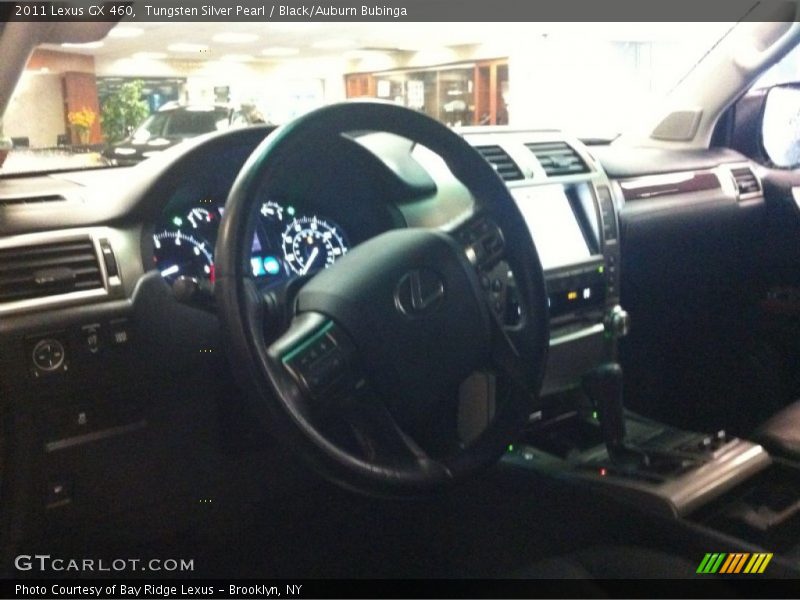 Tungsten Silver Pearl / Black/Auburn Bubinga 2011 Lexus GX 460