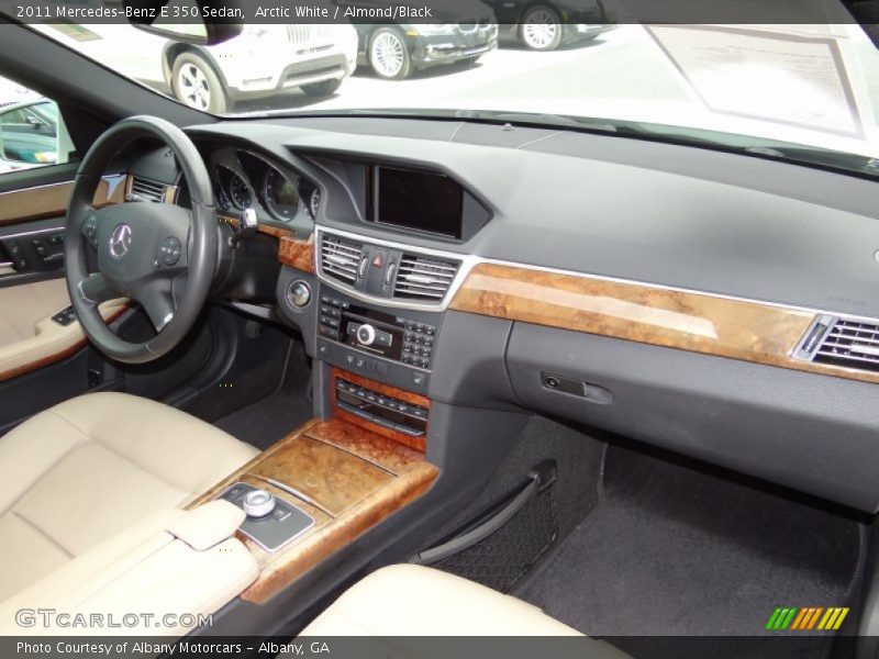 Arctic White / Almond/Black 2011 Mercedes-Benz E 350 Sedan