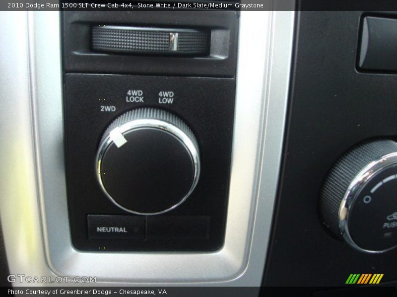 Stone White / Dark Slate/Medium Graystone 2010 Dodge Ram 1500 SLT Crew Cab 4x4