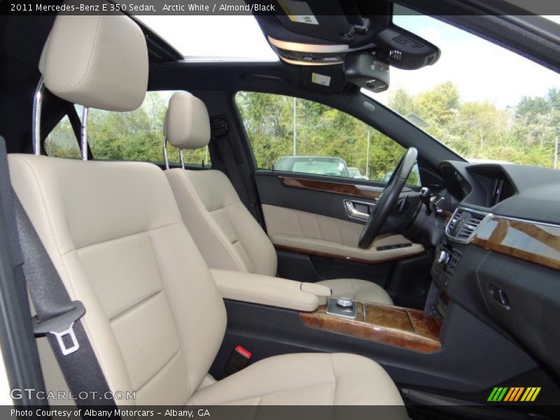 Arctic White / Almond/Black 2011 Mercedes-Benz E 350 Sedan