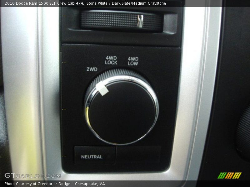 Stone White / Dark Slate/Medium Graystone 2010 Dodge Ram 1500 SLT Crew Cab 4x4