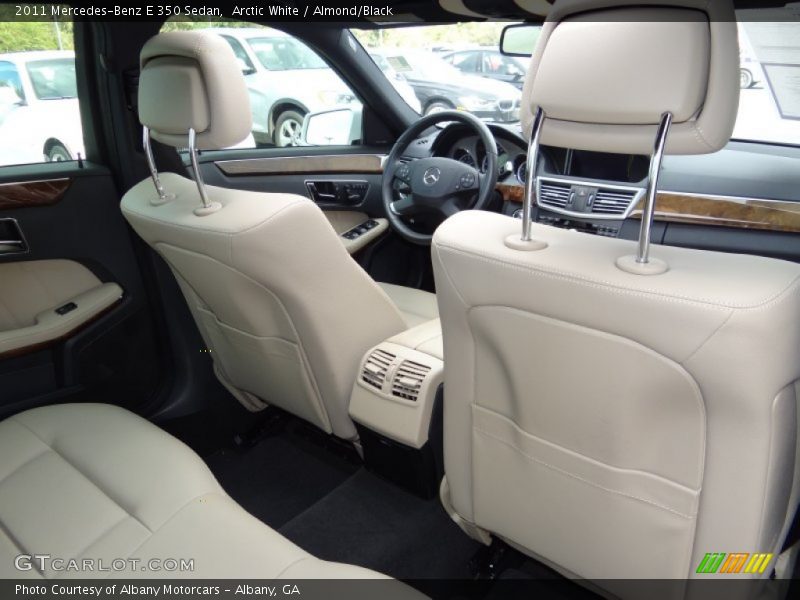 Arctic White / Almond/Black 2011 Mercedes-Benz E 350 Sedan