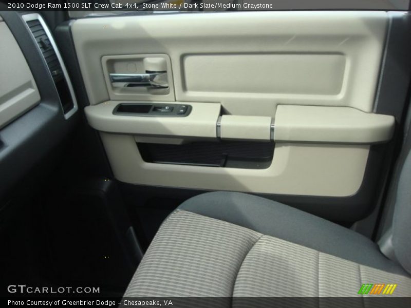 Stone White / Dark Slate/Medium Graystone 2010 Dodge Ram 1500 SLT Crew Cab 4x4