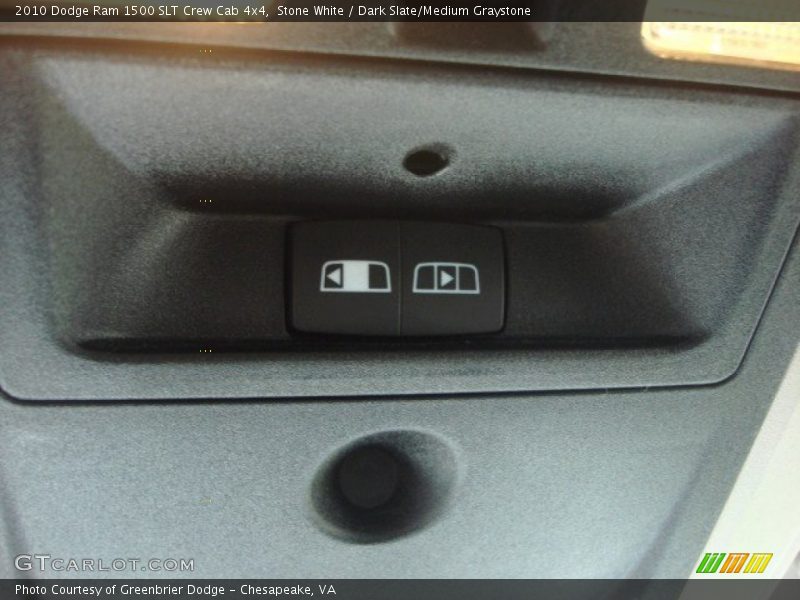 Stone White / Dark Slate/Medium Graystone 2010 Dodge Ram 1500 SLT Crew Cab 4x4