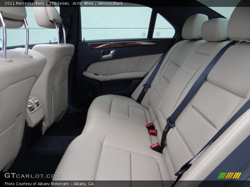 Arctic White / Almond/Black 2011 Mercedes-Benz E 350 Sedan