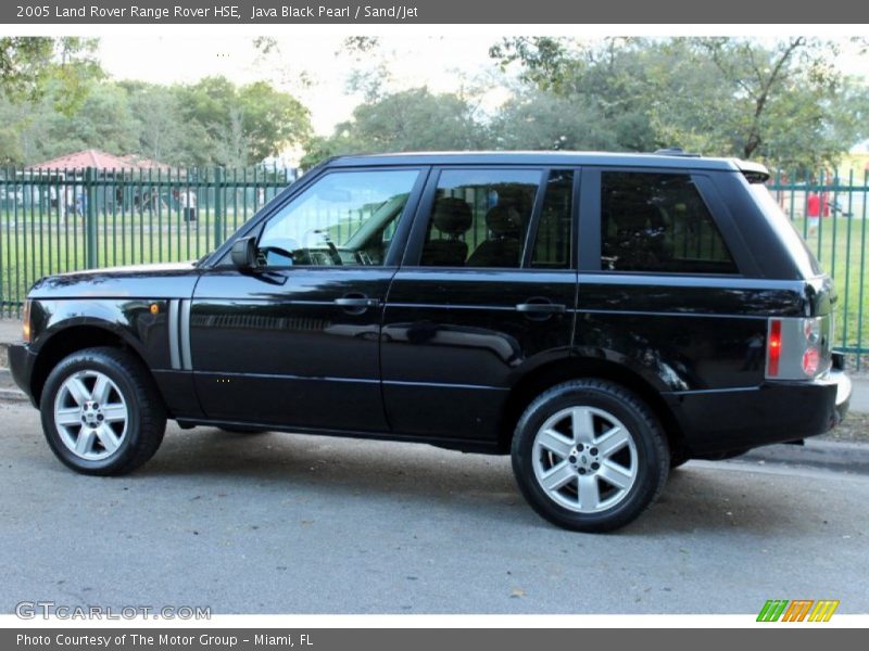 Java Black Pearl / Sand/Jet 2005 Land Rover Range Rover HSE