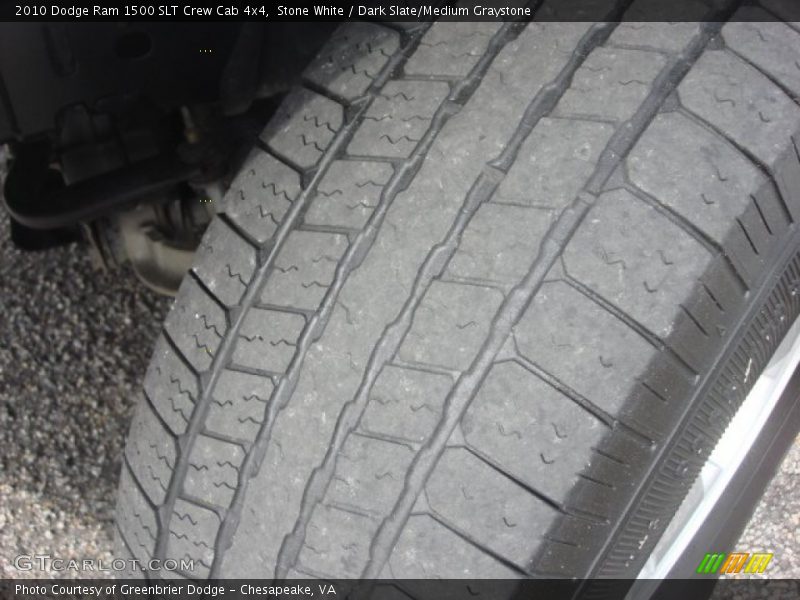 Stone White / Dark Slate/Medium Graystone 2010 Dodge Ram 1500 SLT Crew Cab 4x4
