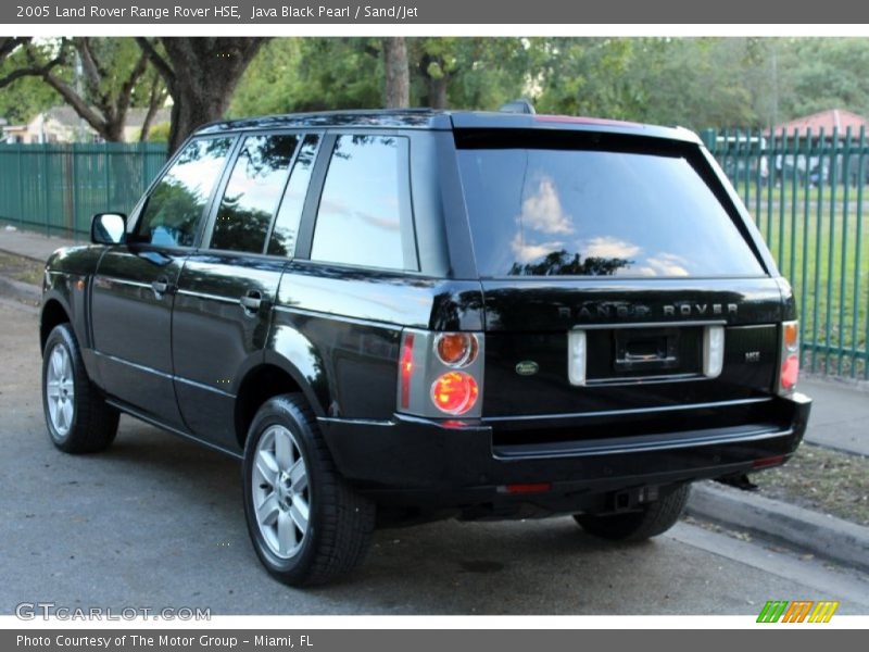 Java Black Pearl / Sand/Jet 2005 Land Rover Range Rover HSE