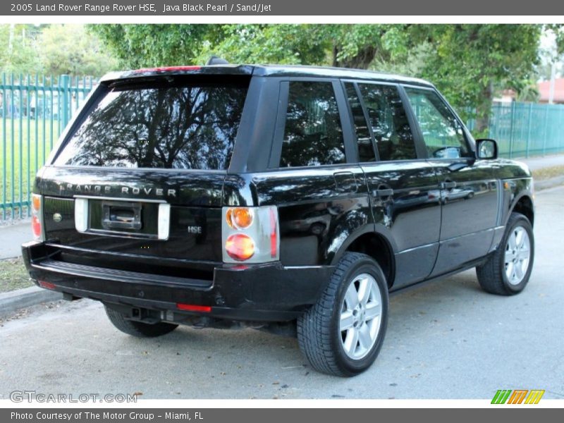 Java Black Pearl / Sand/Jet 2005 Land Rover Range Rover HSE
