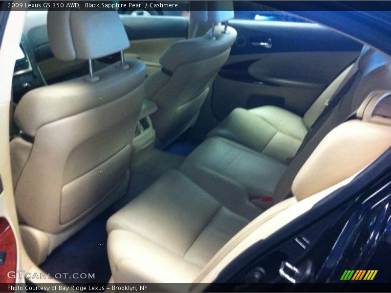 Black Sapphire Pearl / Cashmere 2009 Lexus GS 350 AWD