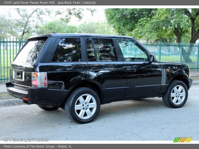 Java Black Pearl / Sand/Jet 2005 Land Rover Range Rover HSE