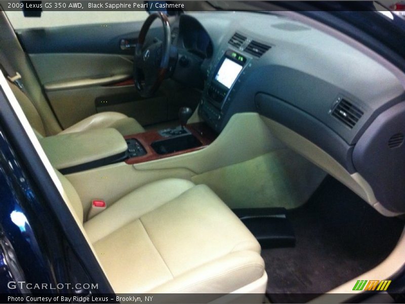 Black Sapphire Pearl / Cashmere 2009 Lexus GS 350 AWD