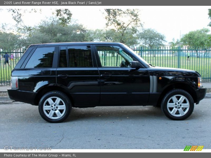 Java Black Pearl / Sand/Jet 2005 Land Rover Range Rover HSE