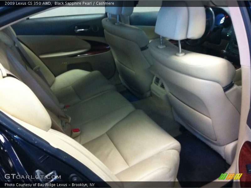 Black Sapphire Pearl / Cashmere 2009 Lexus GS 350 AWD