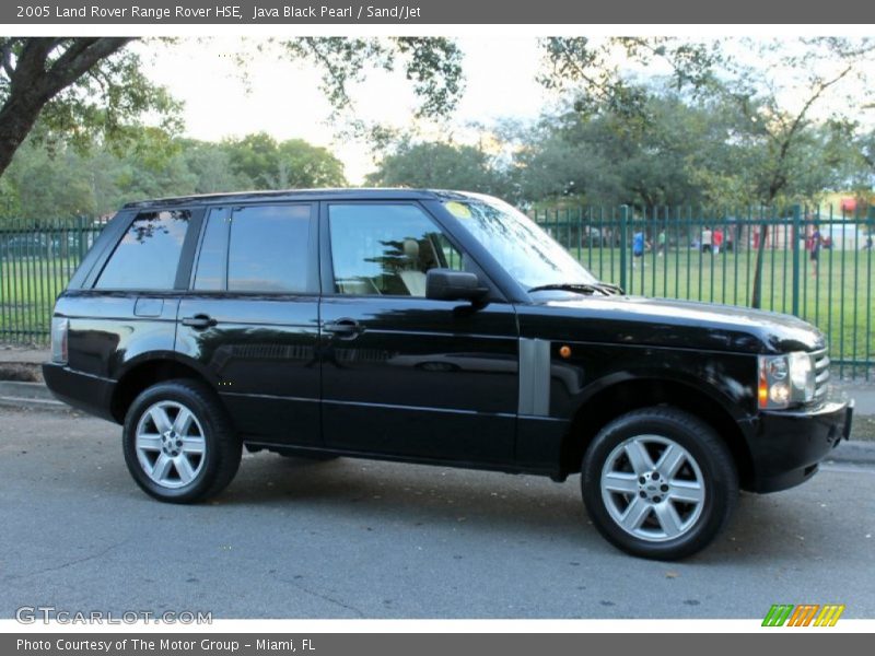 Java Black Pearl / Sand/Jet 2005 Land Rover Range Rover HSE