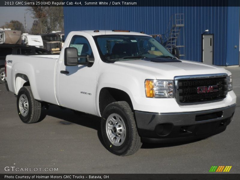 Front 3/4 View of 2013 Sierra 2500HD Regular Cab 4x4