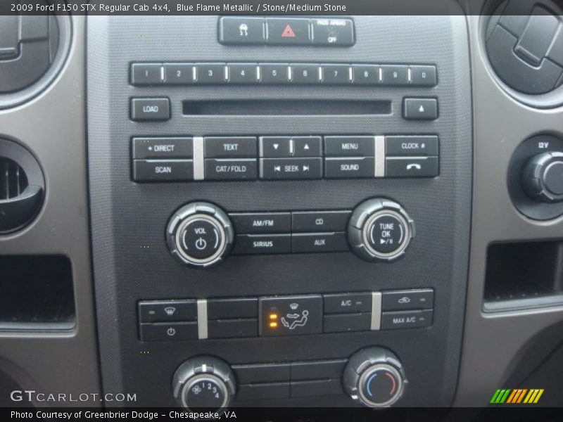 Controls of 2009 F150 STX Regular Cab 4x4