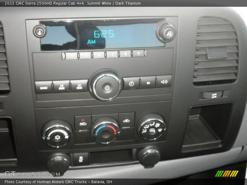 Controls of 2013 Sierra 2500HD Regular Cab 4x4