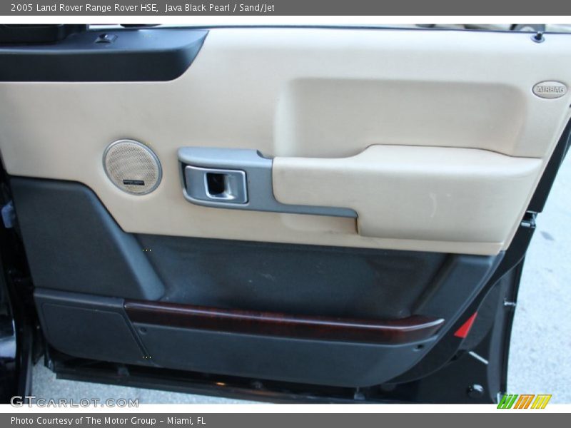 Java Black Pearl / Sand/Jet 2005 Land Rover Range Rover HSE