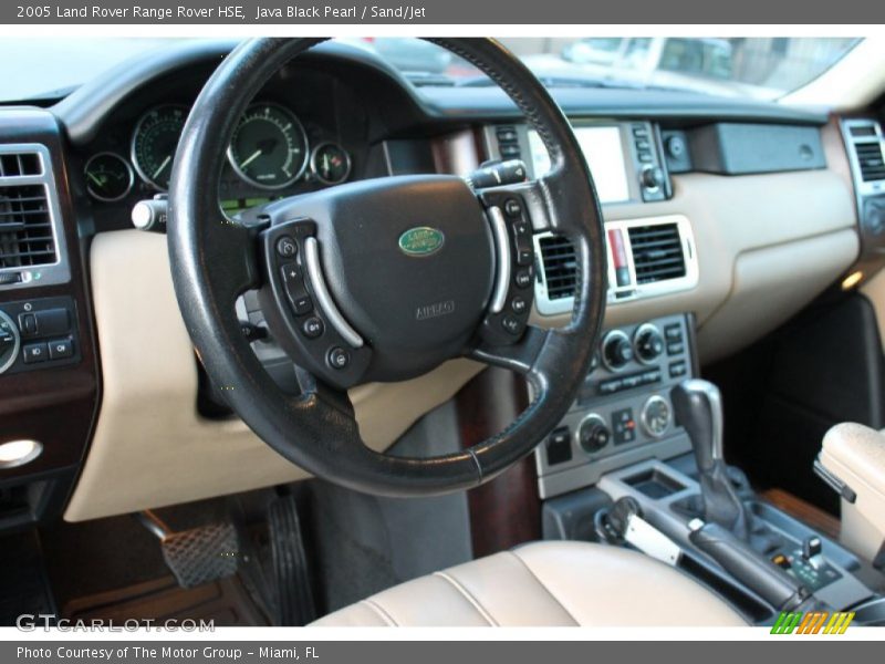 Java Black Pearl / Sand/Jet 2005 Land Rover Range Rover HSE