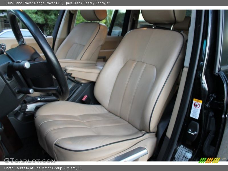 Java Black Pearl / Sand/Jet 2005 Land Rover Range Rover HSE