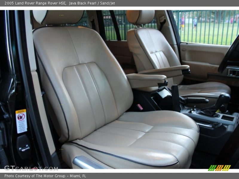 Java Black Pearl / Sand/Jet 2005 Land Rover Range Rover HSE