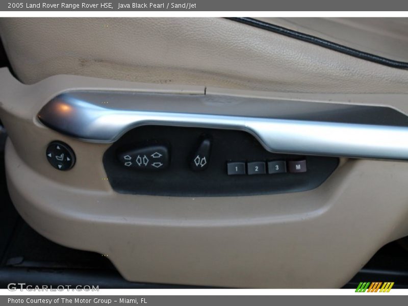 Java Black Pearl / Sand/Jet 2005 Land Rover Range Rover HSE