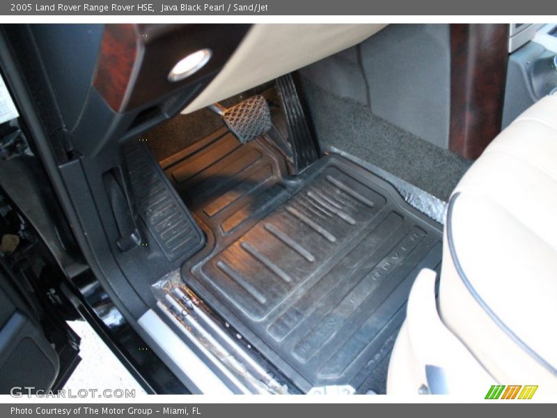 Java Black Pearl / Sand/Jet 2005 Land Rover Range Rover HSE