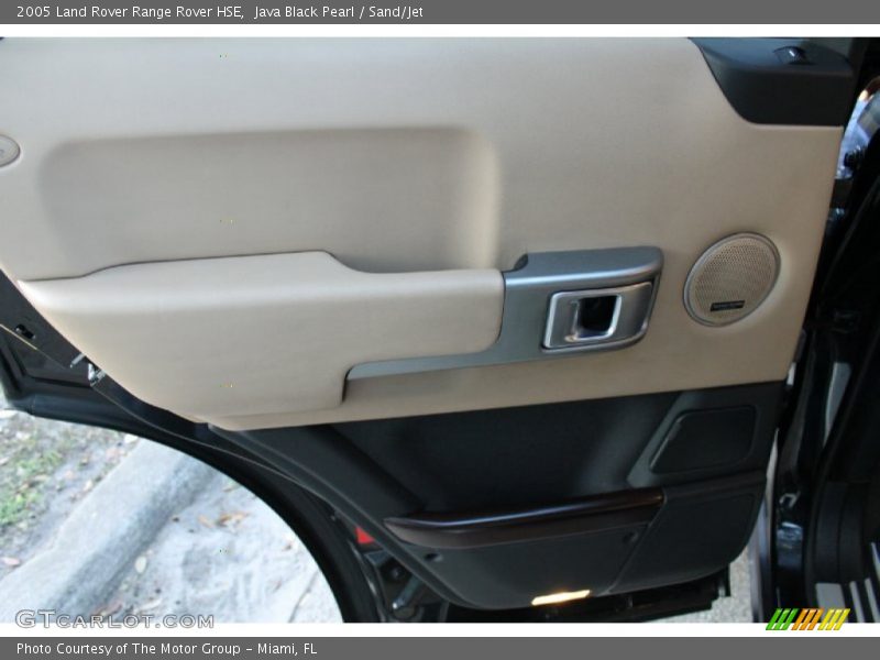 Java Black Pearl / Sand/Jet 2005 Land Rover Range Rover HSE