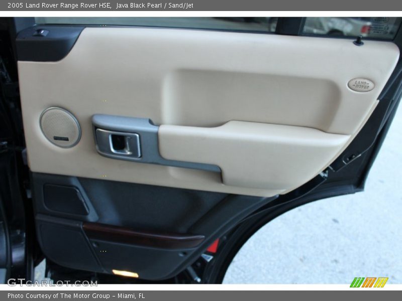 Java Black Pearl / Sand/Jet 2005 Land Rover Range Rover HSE